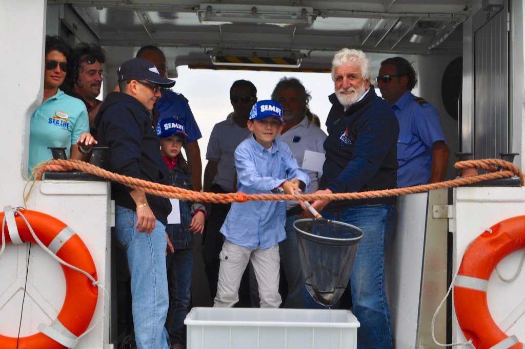 Operazione ripopolamento trote nel Lago di Garda 2 Gardaland SEA LIFE Aquarium -Ripopolamento Trote Lago Garda
