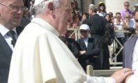 Pannello Fernanda Palvarini a Papa Francesco e1585325284495