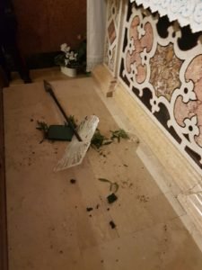 Danni Santuario del Frassine