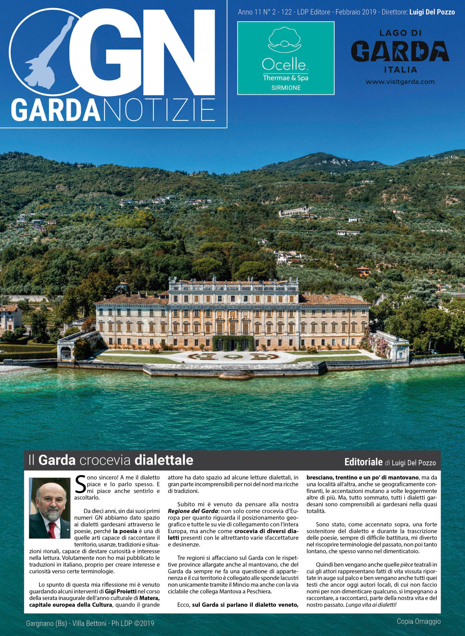 122° Gienne - Febbraio 2019 Copertina