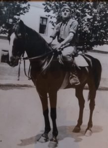 verona 7 inizio agosto 1943 Carlo Colombo a cavallo