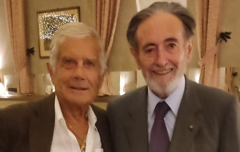 Valeggio - Giacomo Agostini e il Conte Sigurtà