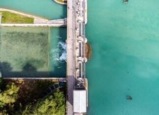Livelli d'acqua del lago di garda - Salionze Chiusa