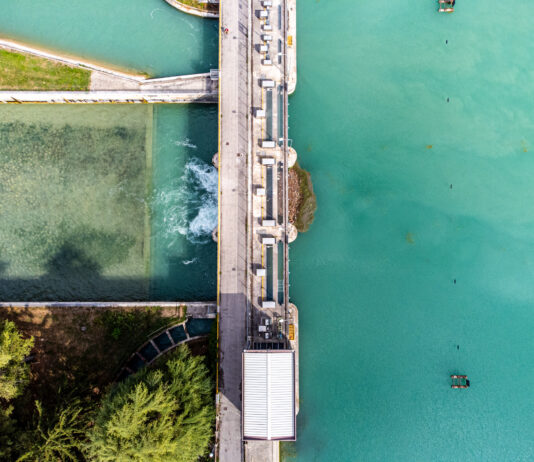 Livelli d'acqua del lago di garda - Salionze Chiusa