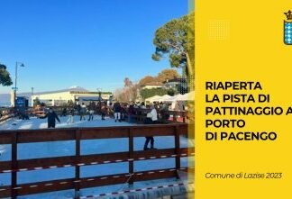 Aperta la pista di pattinaggio sul ghiaccio al villaggio di Natale a Lazise: divertiti sul ghiaccio nel cuore del lago di Garda Raccolta dei tappi iniziativa dellAss. Locara per la Via di Natale 4