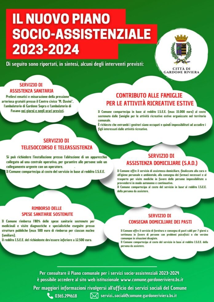 Brochure Piano socio-assistenziale