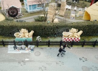 Il nuovo lupo gigante: l’attrazione imperdibile del Gardaland Resort Gardaland La figura del lupo novita 2024 002