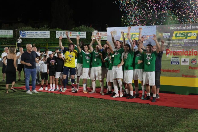 44° Torneo di Polpenazze - Premiazione 1° Posto - Nova Sider