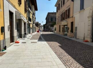 Lonato del Garda: Prima riapertura di Via Gerardi IMG 2777