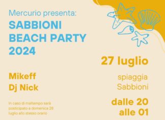 sabbioni beach party 1