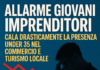 Allarme Giovani Imprenditori: Cala Drasticamente la Presenza Under 35 nel Commercio e Turismo Locale