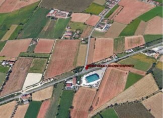 Lonato del Garda e viabilità: lavori per la rotatoria Campagna Rotatoria area intervento