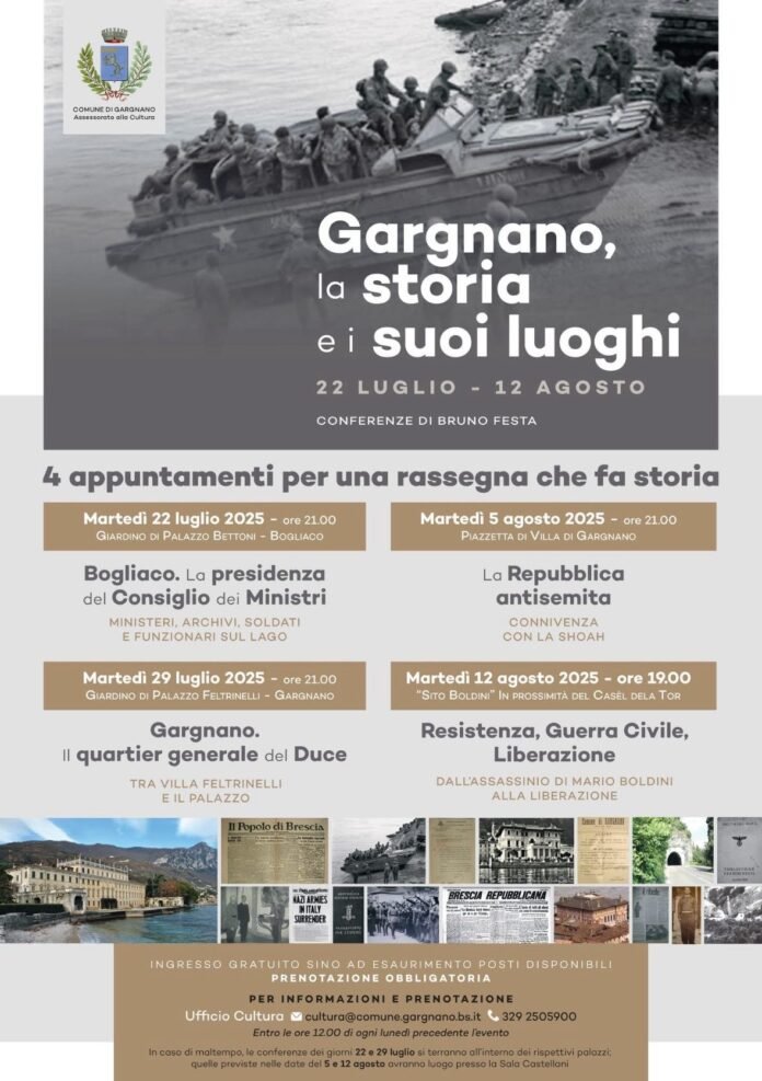 Gargnano, la storia e i suoi luoghi
