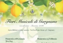 Programma fiori musicali di Gargnano