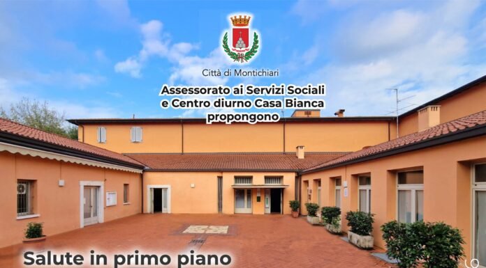 Incontro sulla salute per anziani al Centro Casa Bianca di Montichiari LOCANDINA SANITA E TERRITORIO