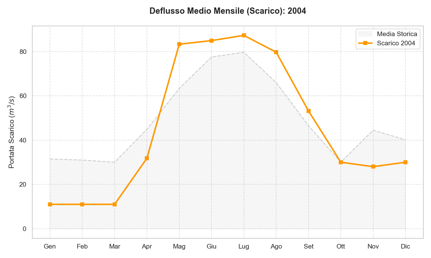 Scarico Lago di Garda 2004