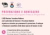 Locandina evento prevenzione oncologica e sport per donne a Toscolano Maderno.