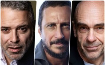 Attori protagonisti dello spettacolo Le nostre donne a Castiglione delle Stiviere.