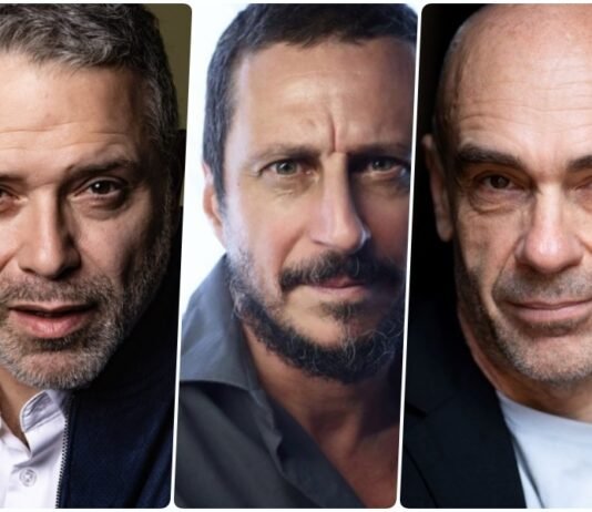 Attori protagonisti dello spettacolo Le nostre donne a Castiglione delle Stiviere.