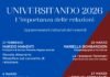 Locandina Universitando Toscolano 2026 su “L’importanza delle relazioni”