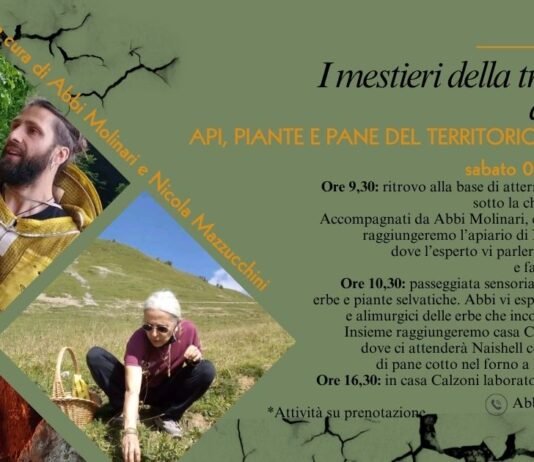 Locandina evento Niardo 2026 su api, piante e pane del territorio.