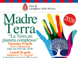 Castiglione delle Stiviere celebra la Giornata della Terra con eventi al Parco Desenzani Locandina evento Giornata Terra Castiglione al Parco Desenzani 2026.