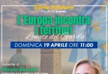 Silvia Sardone promotrice dell'incontro Ue a Lonato del Garda il 19 aprile