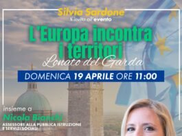 Silvia Sardone promotrice dell'incontro Ue a Lonato del Garda il 19 aprile