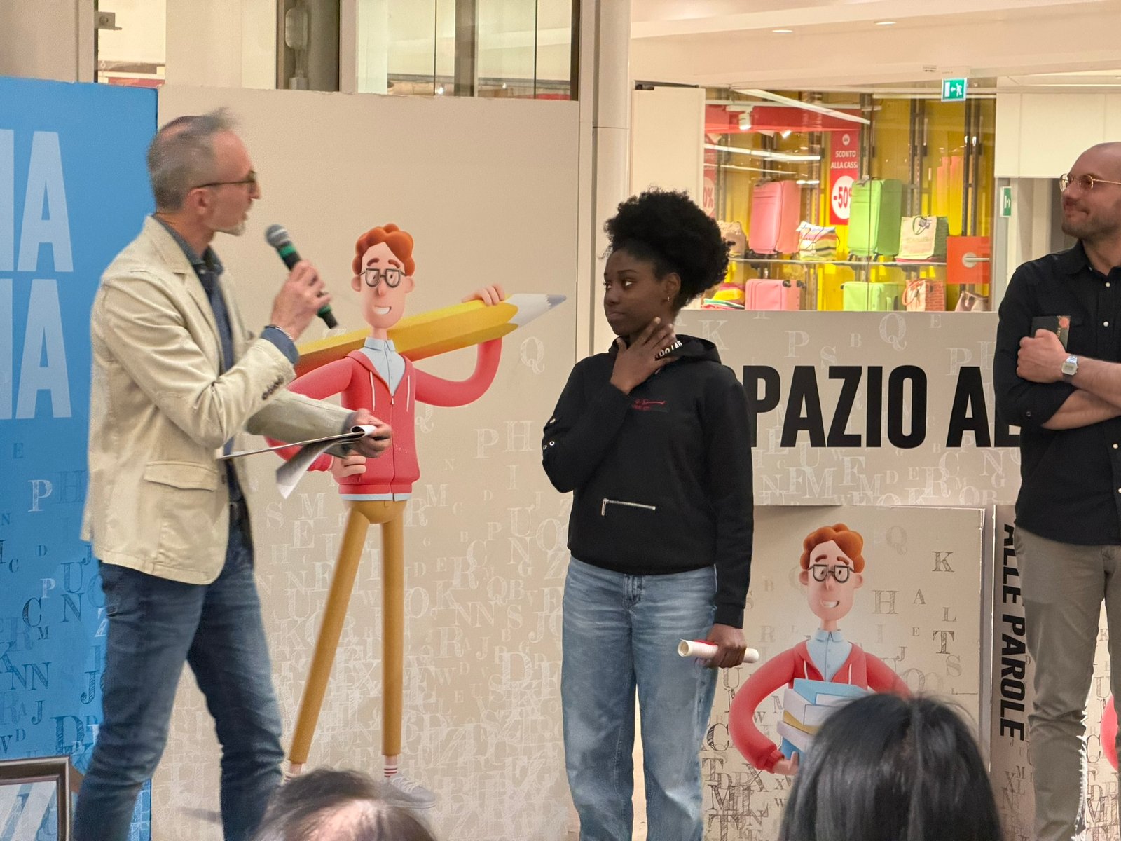 Foto di premiazione Prima Penna