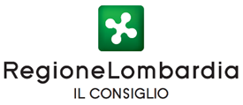 Logo ufficiale del Consiglio della Regione Lombardia su sfondo bianco