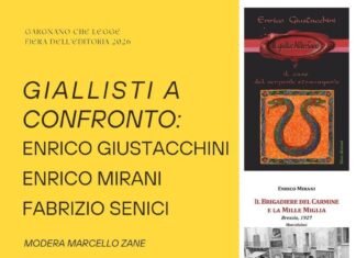 Libri gialli a Gargnano: tre scrittori si confrontano a Gargnano che legge Giallisti a confronto 31.05