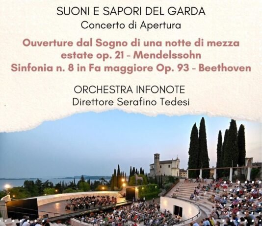 Concerto Gardone Riviera all'anfiteatro del Vittoriale degli Italiani.