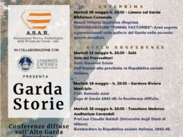 Garda Storie porta le conferenze sull’Alto Garda Bresciano Locandina dell'evento Garda Storie 2026 sull'Alto Garda Bresciano