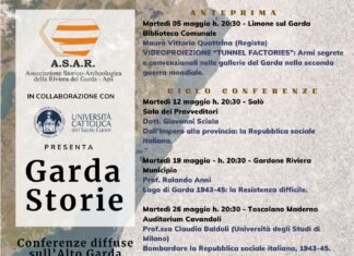 Locandina dell'evento Garda Storie 2026 sull'Alto Garda Bresciano