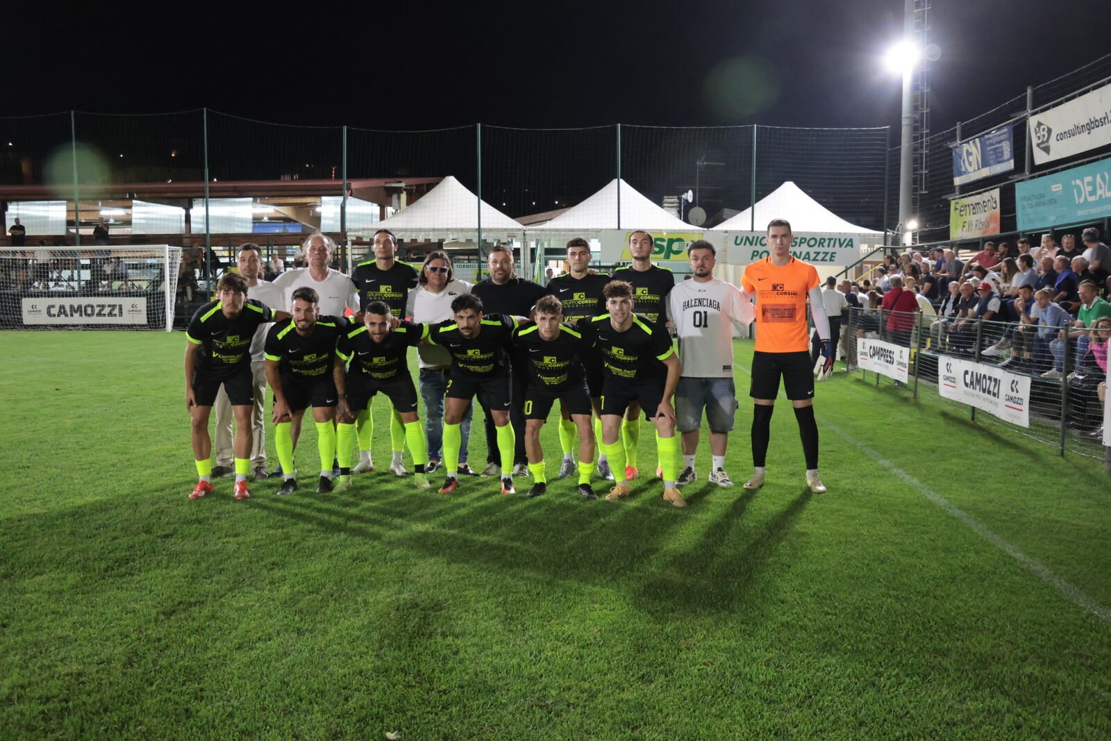46° Torneo di Polpenazze 2026: i risultati della terza serata 5 GRUPPO CORSINI IMMOBILIARE Capriolo - VL GENERAL SERVICE Palazzolo sull'Oglio