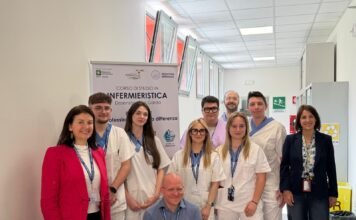 Studenti e docenti al primo Open Afternoon del corso di Infermieristica a Desenzano del Garda
