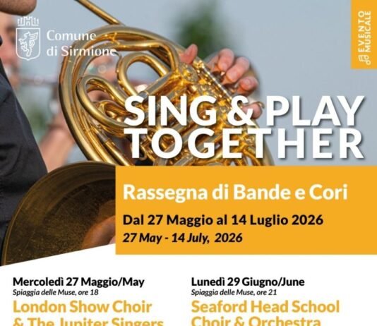 Locandina della rassegna Sing & Play Together a Sirmione 2026