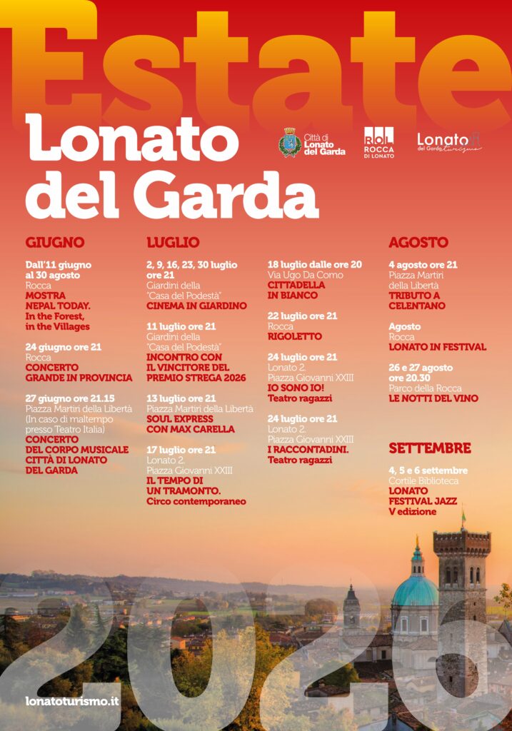 Presentato il programma dell'estate 2026 a Lonato del Garda 2 70x100 Estate Lonato26 HR
