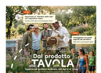 Tignale, il 21 giugno l’esperienza “Api & Miele” con chef Andrea Ghidotti Miele