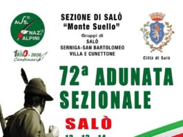 A Salò la 72ª Adunata Sezionale degli Alpini della “Monte Suello” La 72ª Adunata Sezionale degli Alpini a Salò