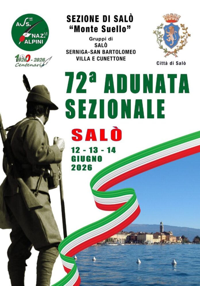 La 72ª Adunata Sezionale degli Alpini a Salò