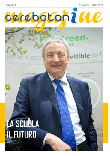 Il Cerebotani di Lonato celebra Pasini e vince la gara nazionale SEL3C4RS 1 Il dirigente del Cerebotani Lonato in copertina della rivista scolastica.