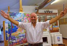 Athos Faccincani, protagonista della mostra personale La luce e il mio lago a Bardolino