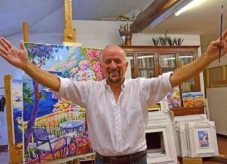 Athos Faccincani, protagonista della mostra personale La luce e il mio lago a Bardolino