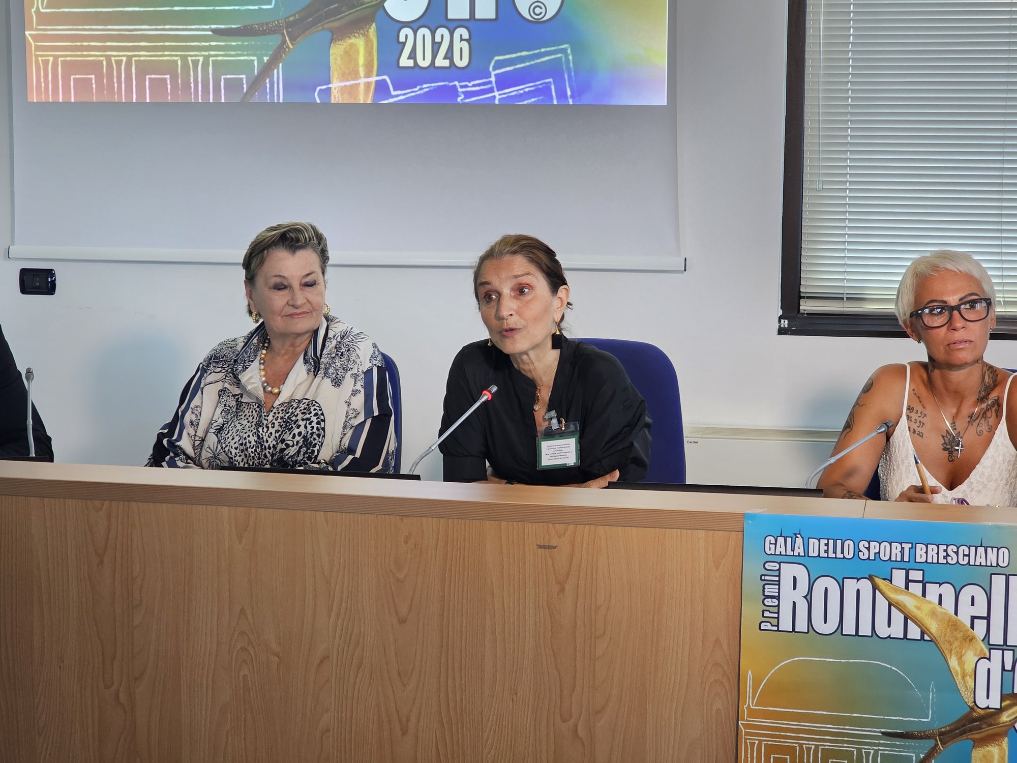 Daniela Rossi durante la presentazione del Premio Rondinella d'Oro 2026
