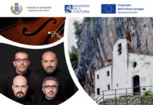 Locandina escursione e concerto all’alba all’Eremo di San Valentino a Gargnano.