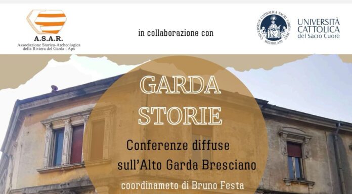 Locandina conferenza sull’esodo giuliano-dalmata a Gargnano.
