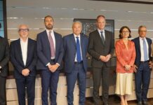 L'ambasciatore tedesco in visita al management di Feralpi Group a Lonato.