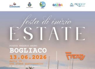 La locandina della Festa di inizio Estate a Bogliaco