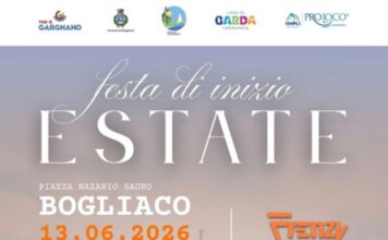 La locandina della Festa di inizio Estate a Bogliaco